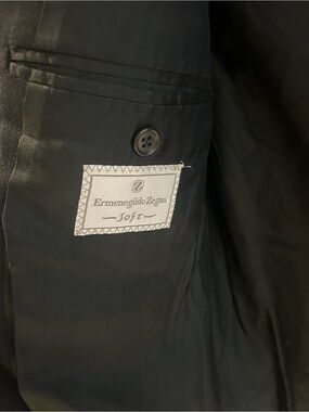 Ermenegildo Zegna Soft Black Interior Jacket